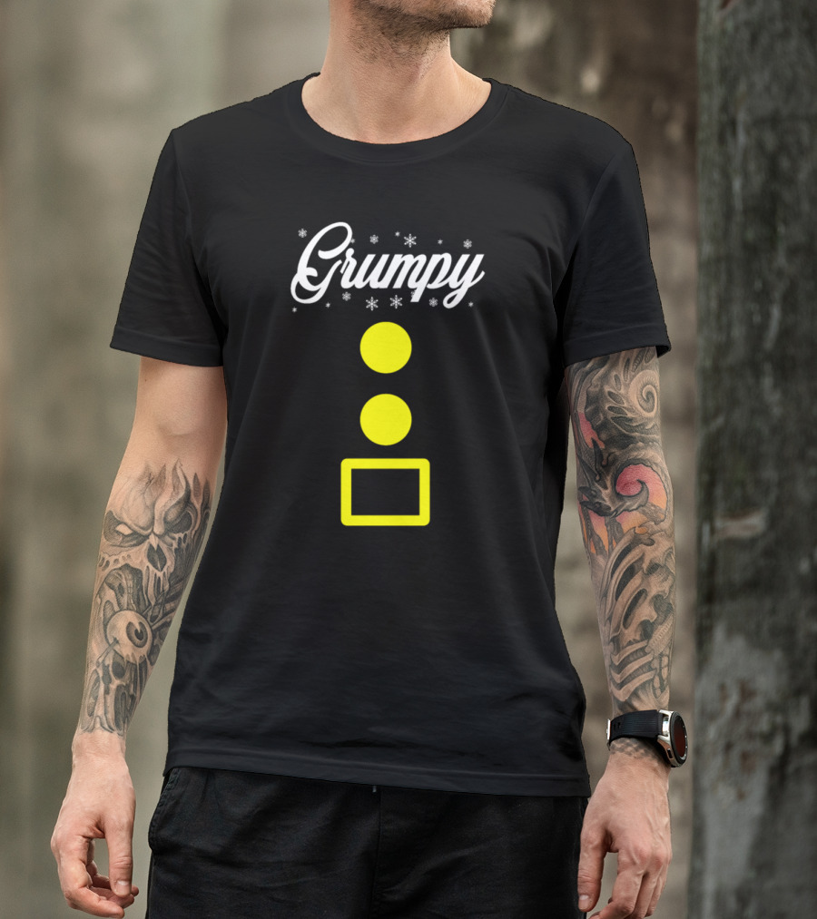 Grumpy Snowflakes Christmas Grumpy Belt T-Shirt