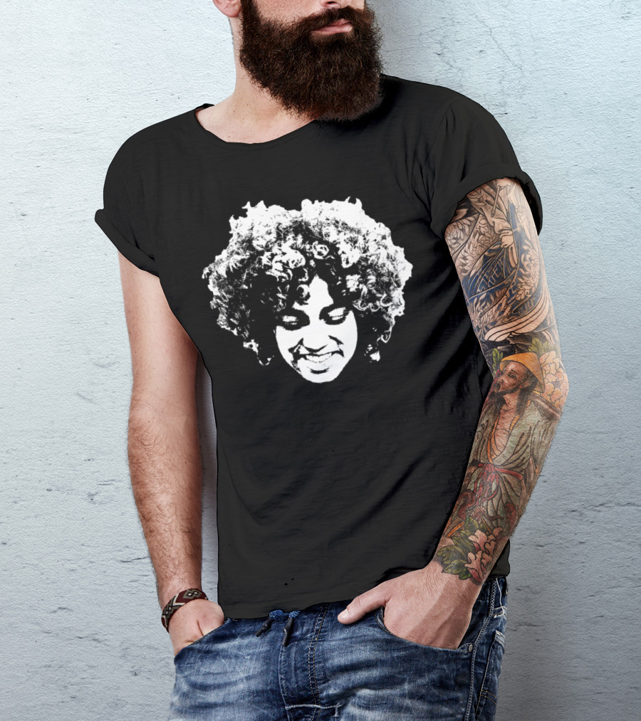 Afro African American Hair Stylized T-Shirt