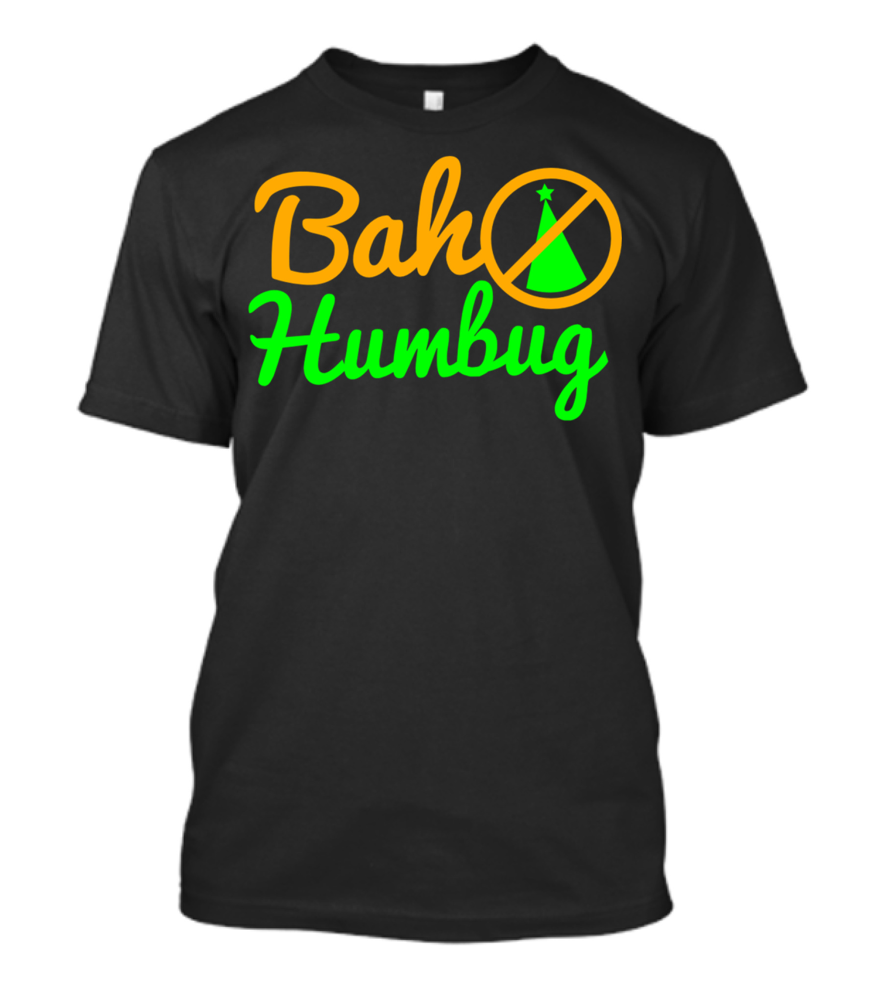 Bah Humbug No Christmas Tree T-Shirt