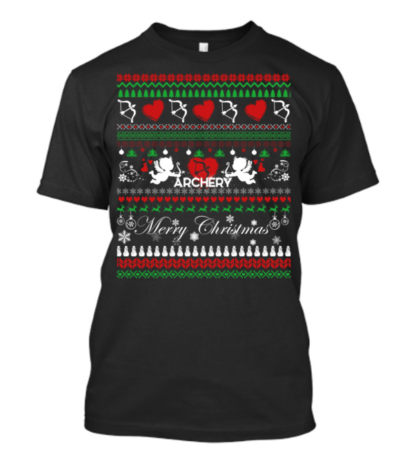 Merry Christmas Archery Holiday T-Shirt
