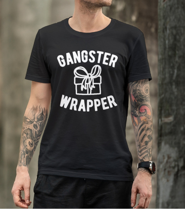 Gangster Wrapper Gift Bow Package T-Shirt