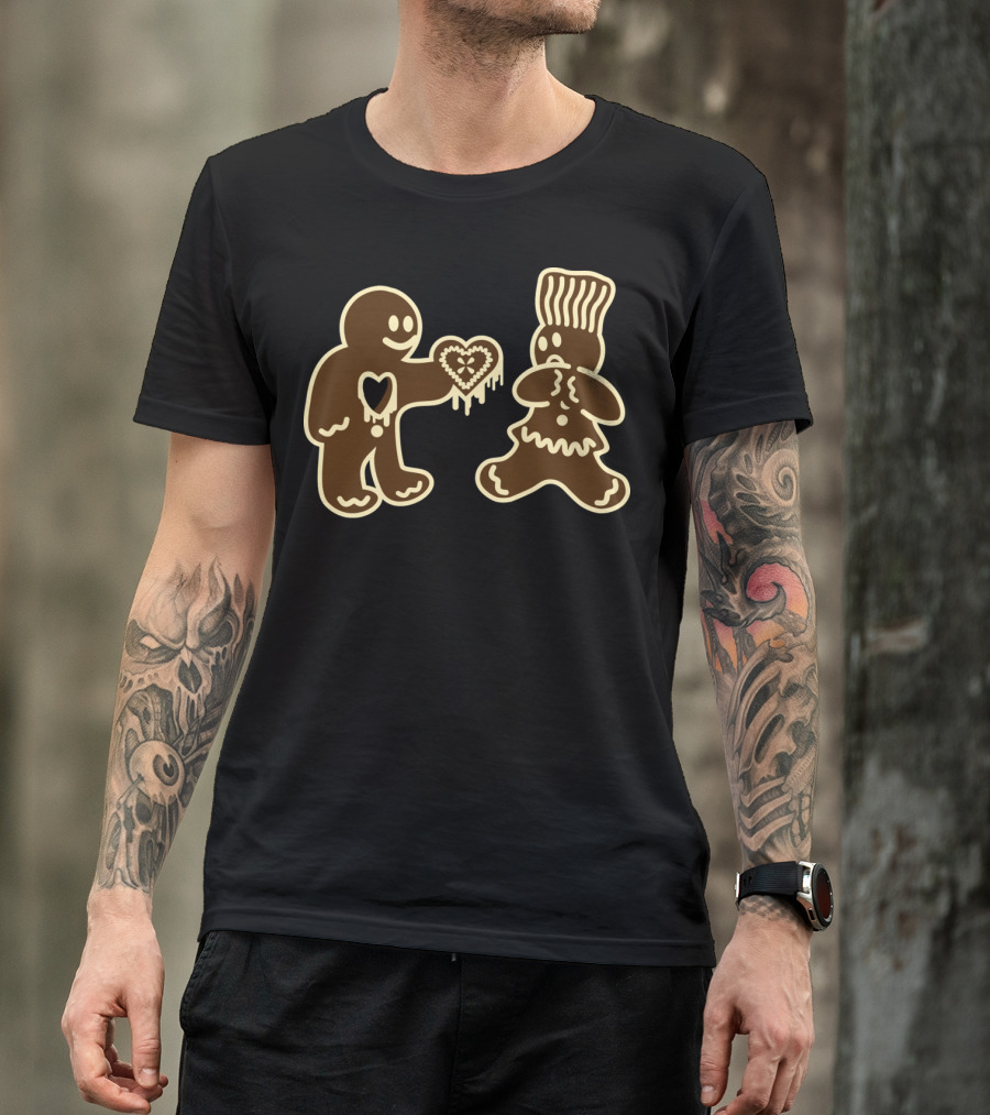 Gingerbread Man Heart Offering Last T-Shirt