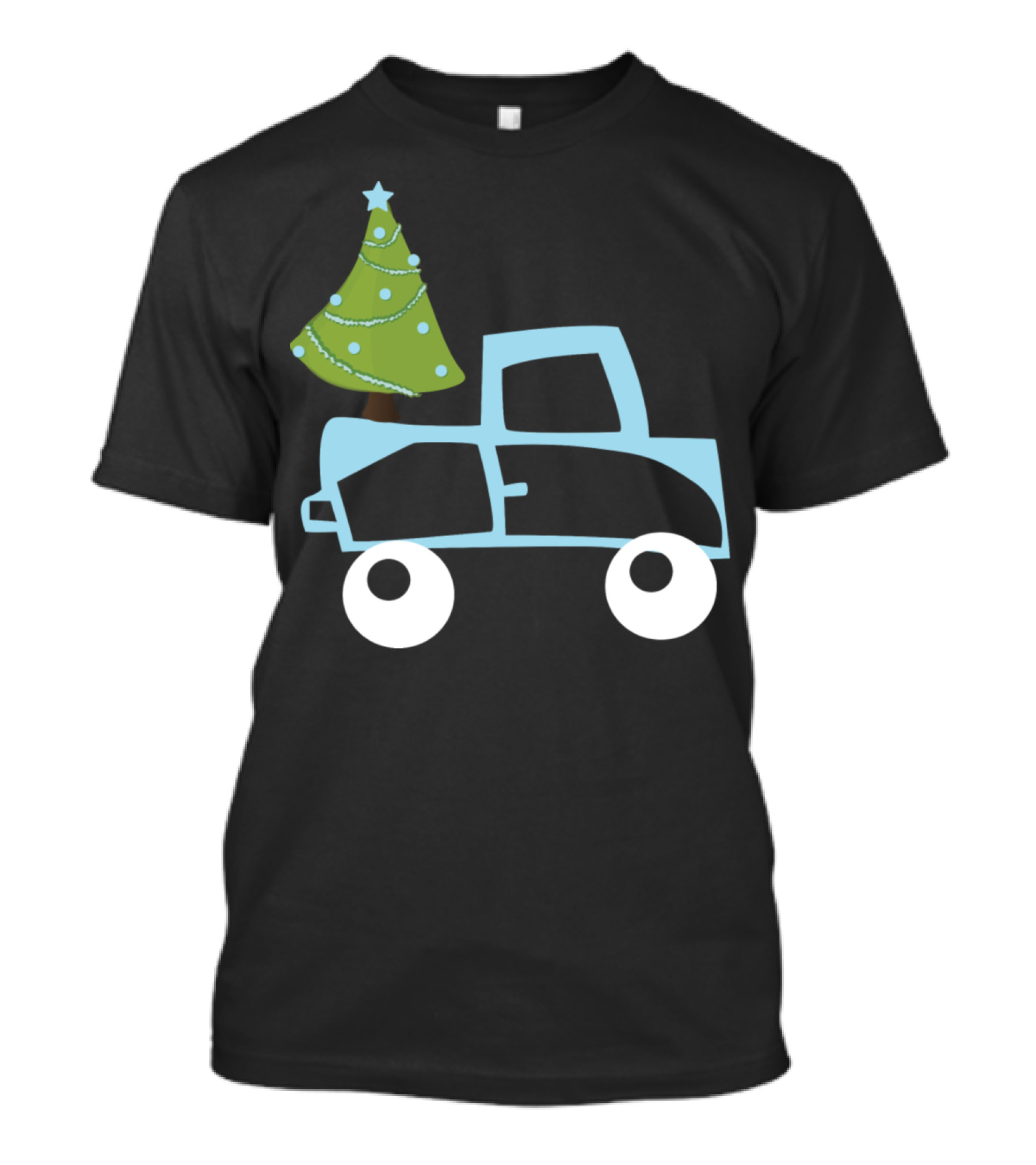 Vintage Truck With Christmas Tree T-Shirt