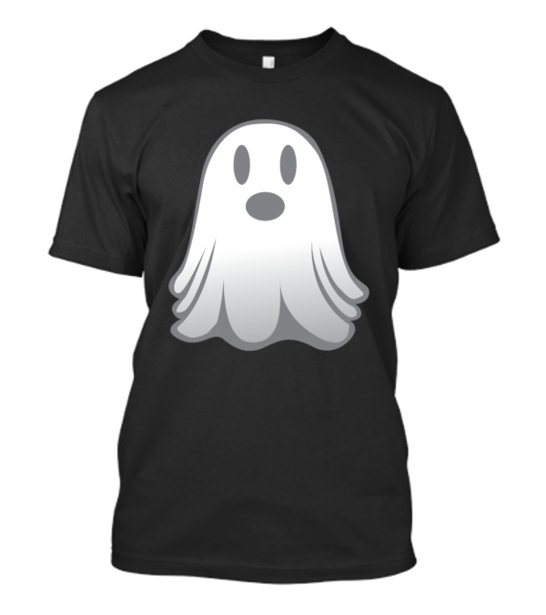 Ghost Boo Amazed Creepy Sweet Halloween T-Shirt