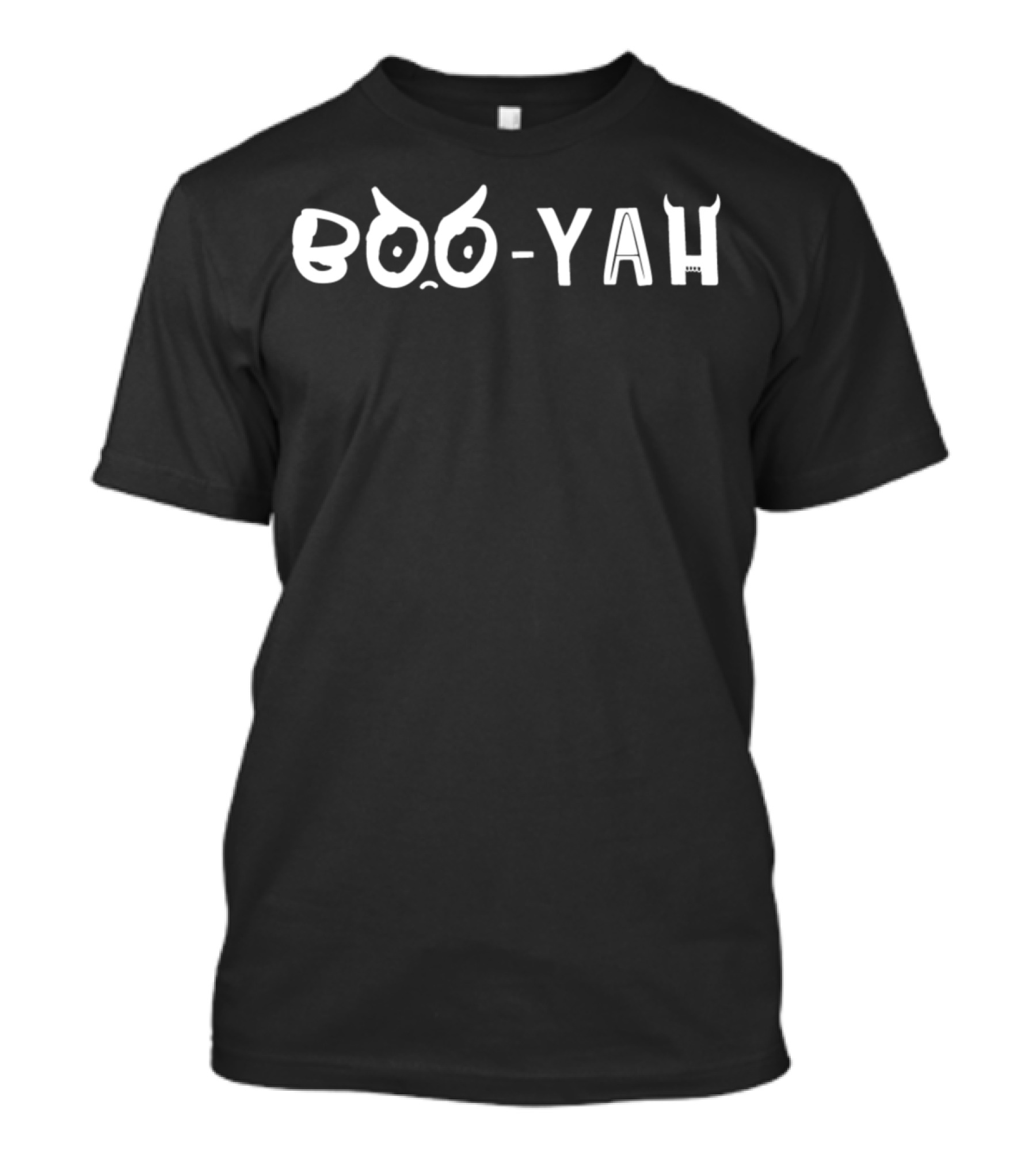 Booyah Halloween Funny Ghost Face T-Shirt