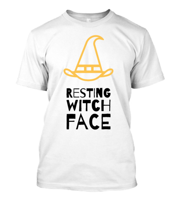 Resting Witch Face Witch Hat T-Shirt