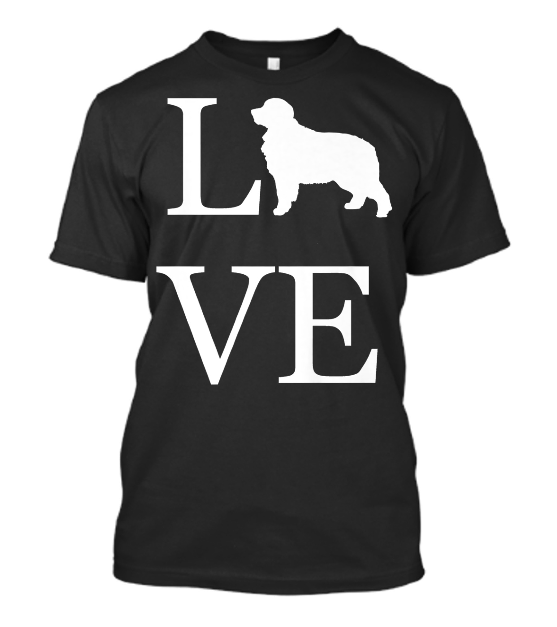 Love Bernese Mountain Dog Pet Owner T-Shirt