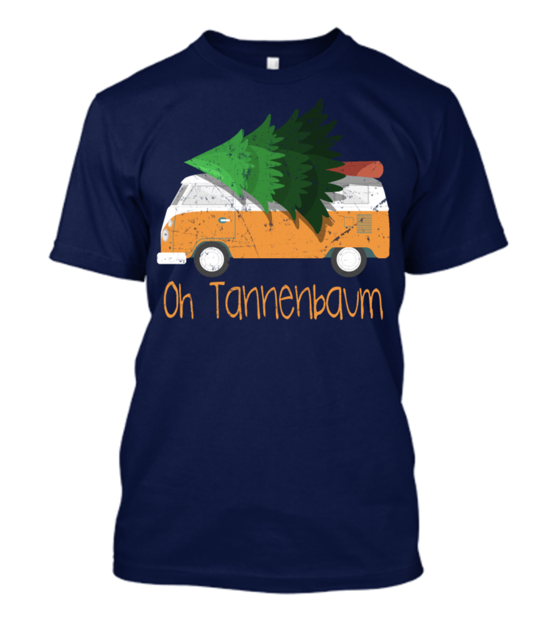 Oh Tannenbaum Christmas Car Conifer T-Shirt