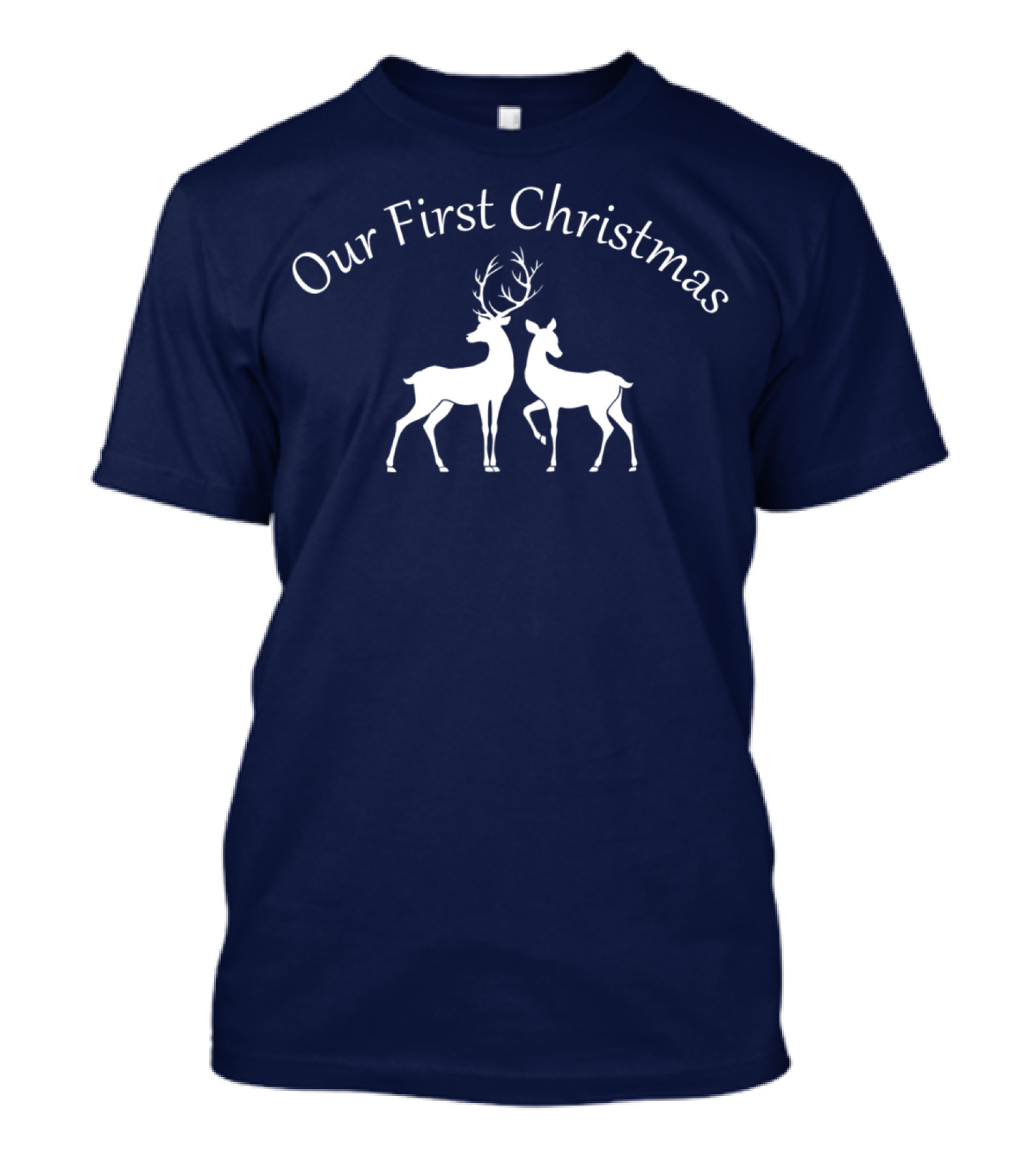 Our First Christmas Reindeer T-Shirt