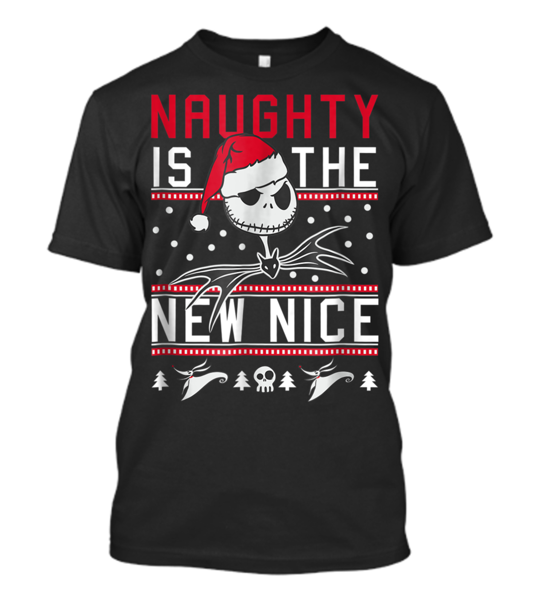 Naughty Is The New Nice Disney Nightmare Before Christmas T-Shirt