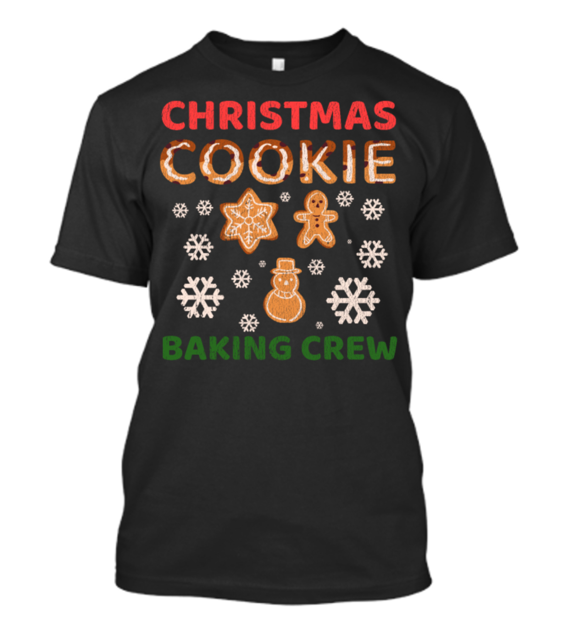 Christmas Cookie Baking Crew Pastry Cookies Bake T-Shirt