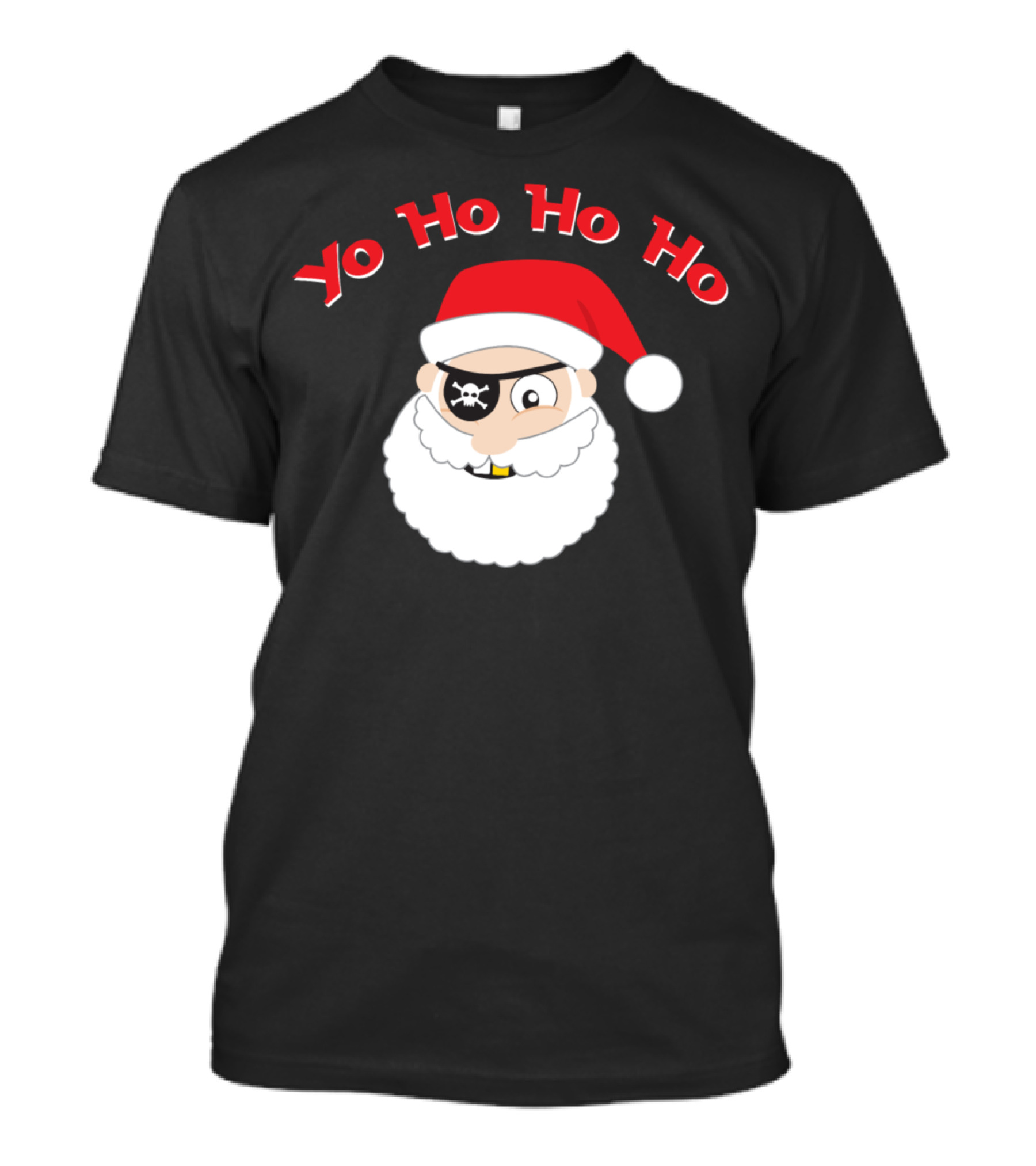 Yo Ho Ho Ho Pirate Santa T-Shirt