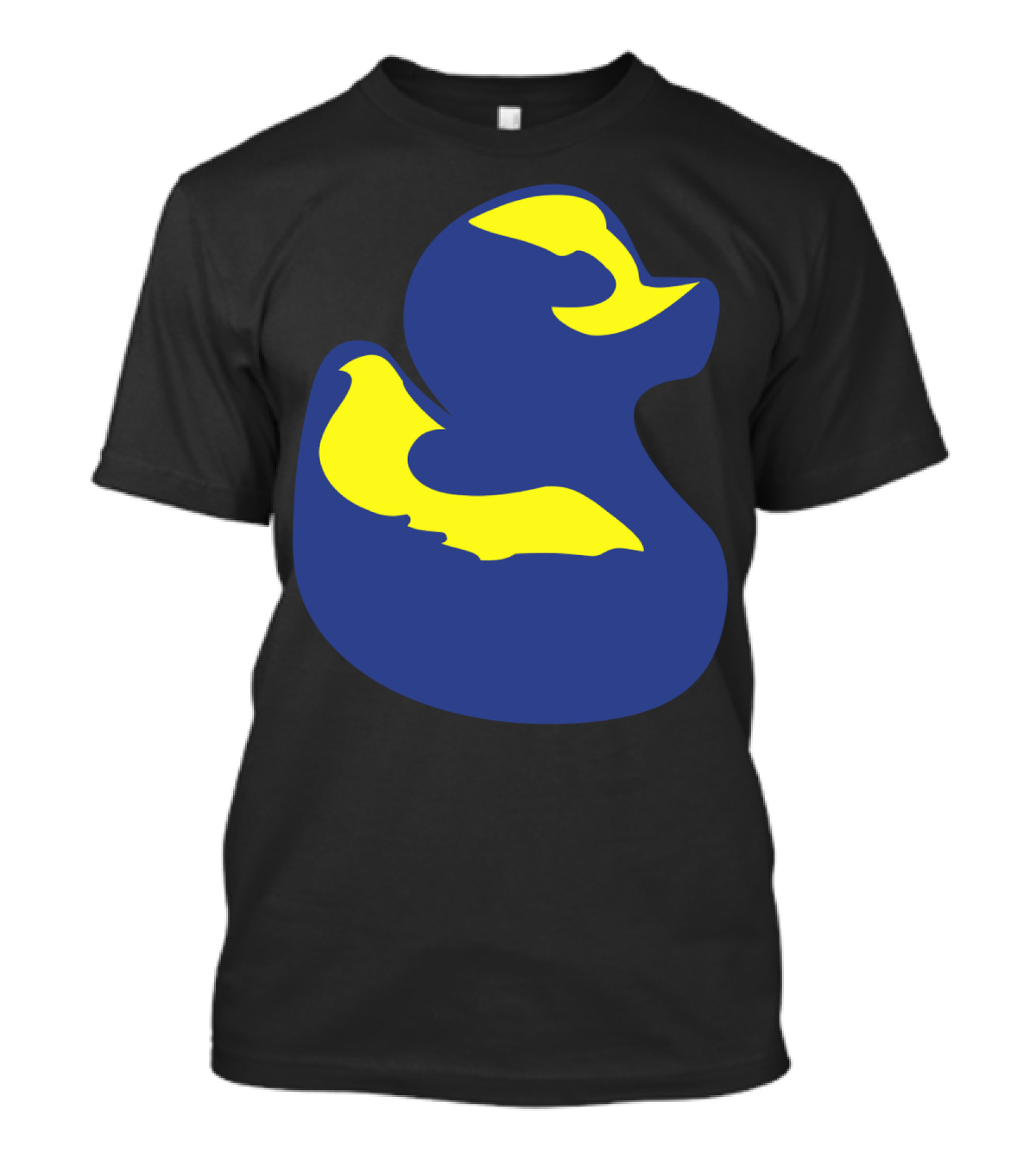 Rubber Duck Blue And Yellow T-Shirt