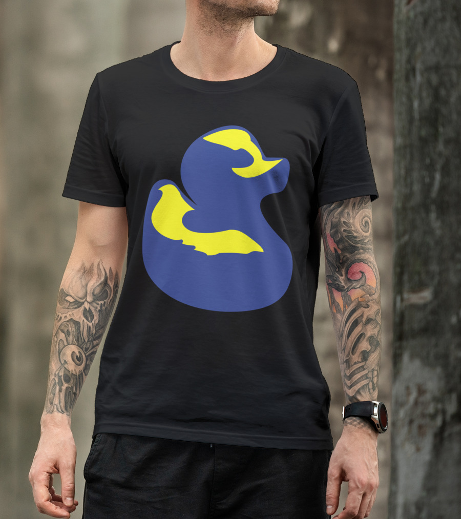 Rubber Duck Blue And Yellow T-Shirt