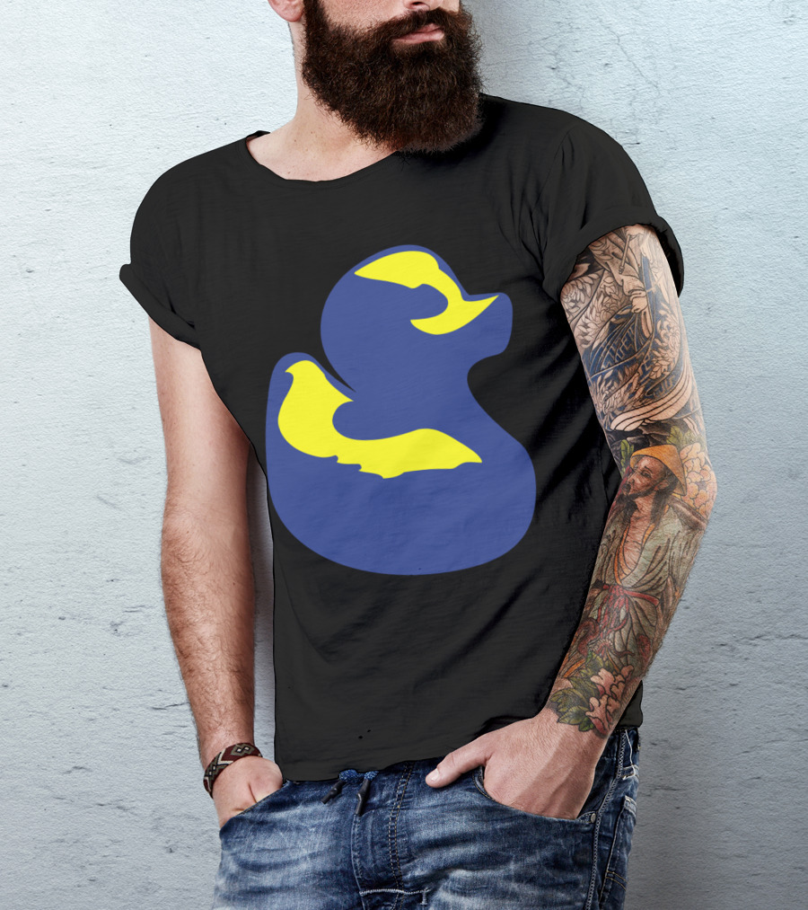 Rubber Duck Blue And Yellow T-Shirt