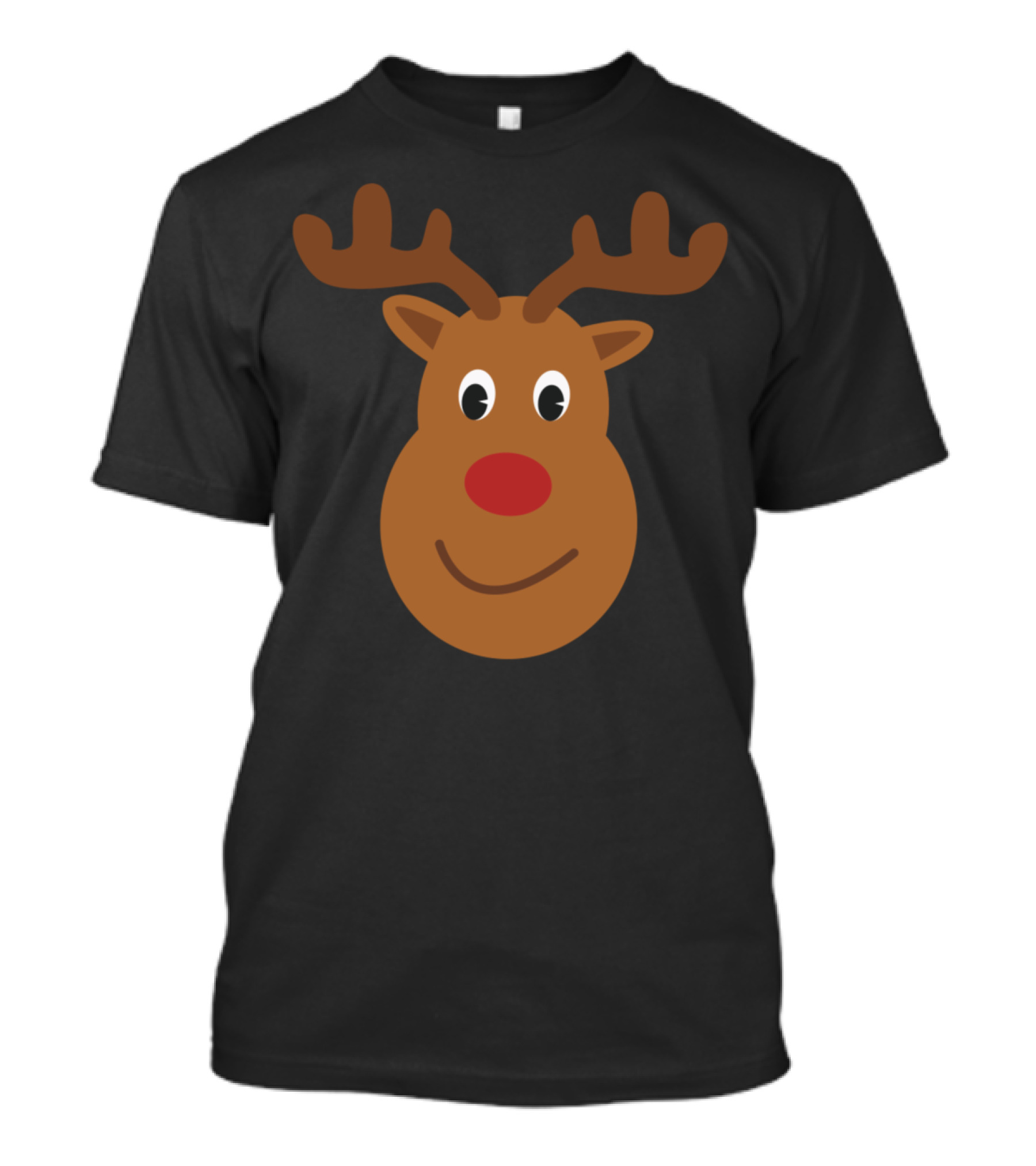 Rudolph The Red-Nosed Reindeer Head T-Shirt