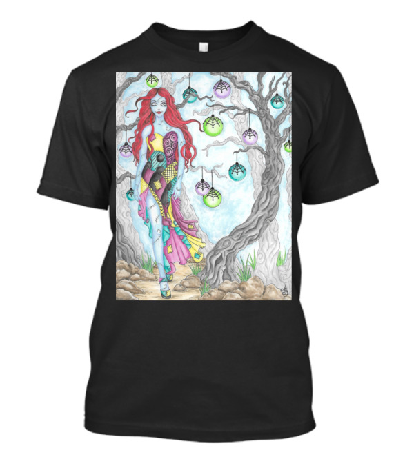 Sally Nightmare Before Christmas Fantasy Scene T-Shirt