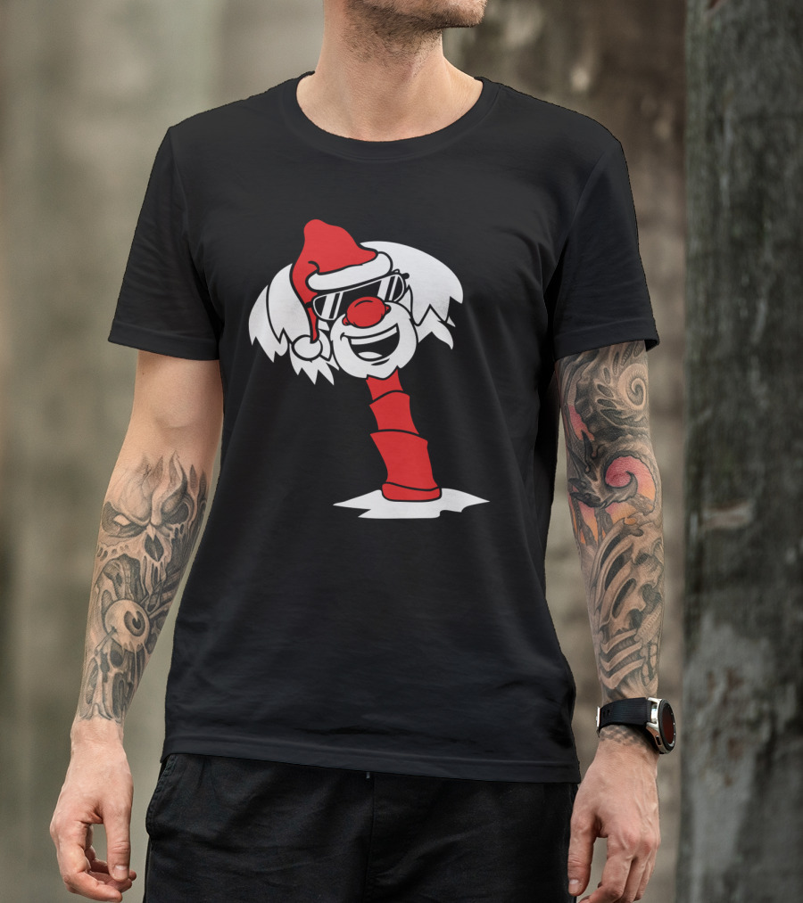 Santa Claus Grinch Christmas Mashup T-Shirt