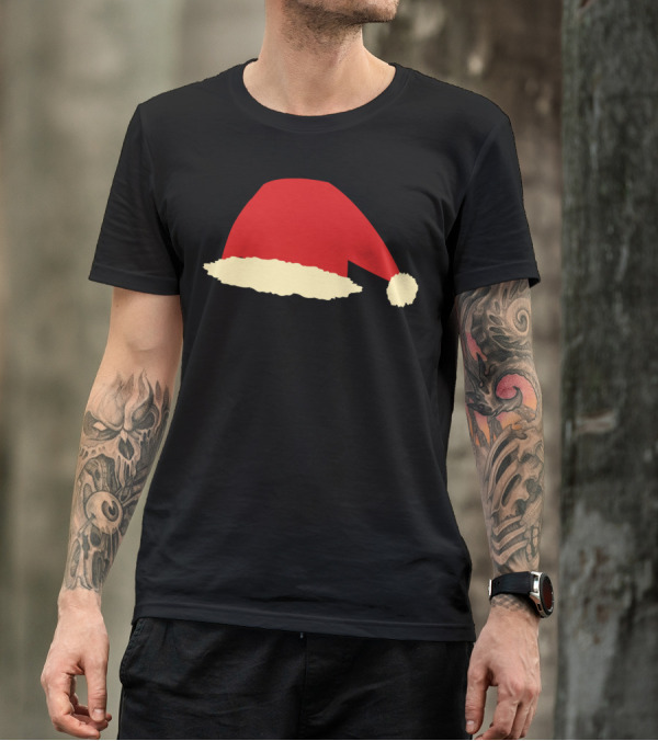 Santa Hat Christmas Holiday Season T-Shirt