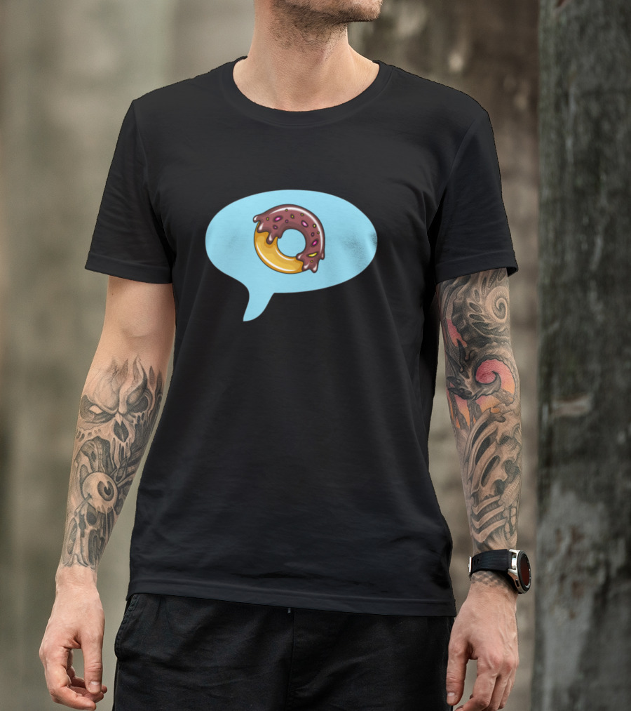 Trending Funny Donut Speech Bubble T-Shirt