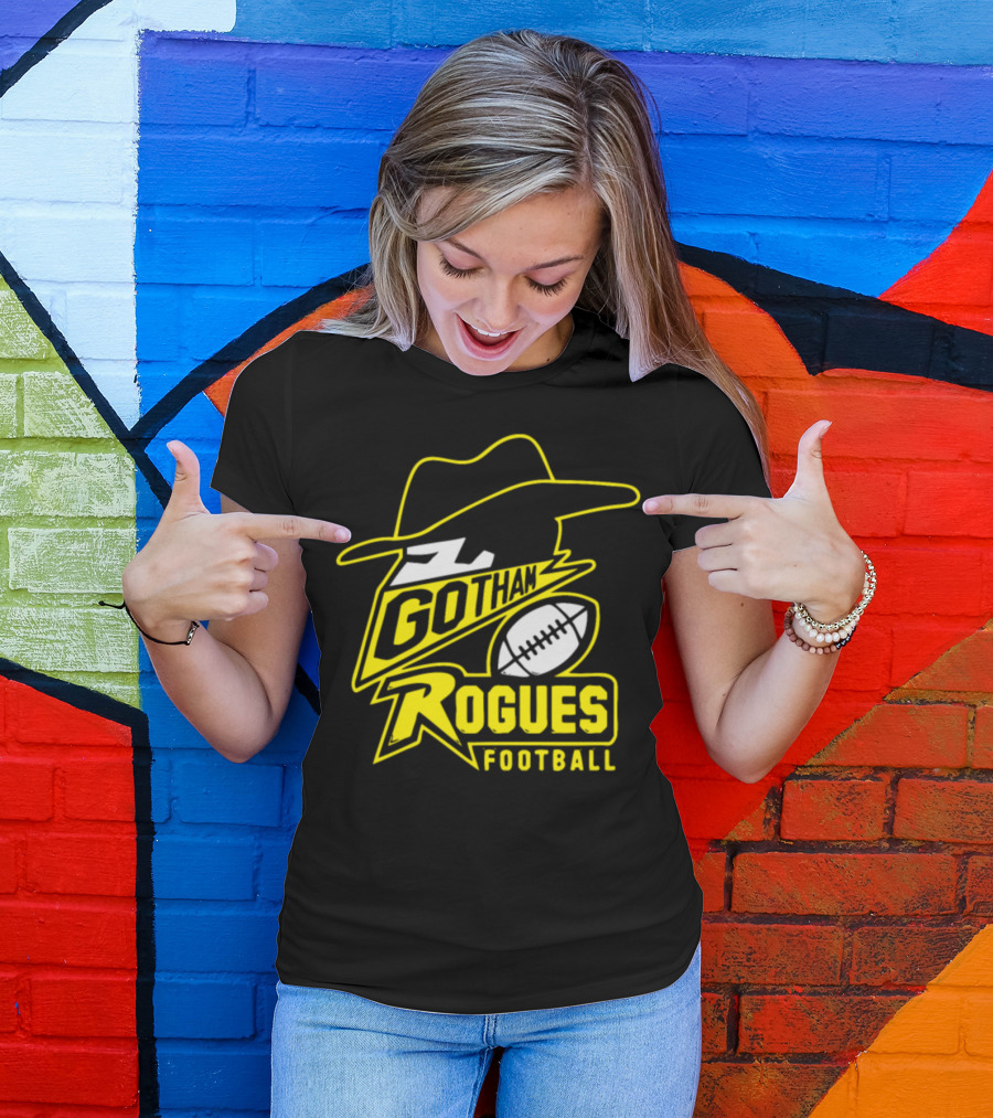 Gotham Rogues Football Cowboy Hat T-Shirt