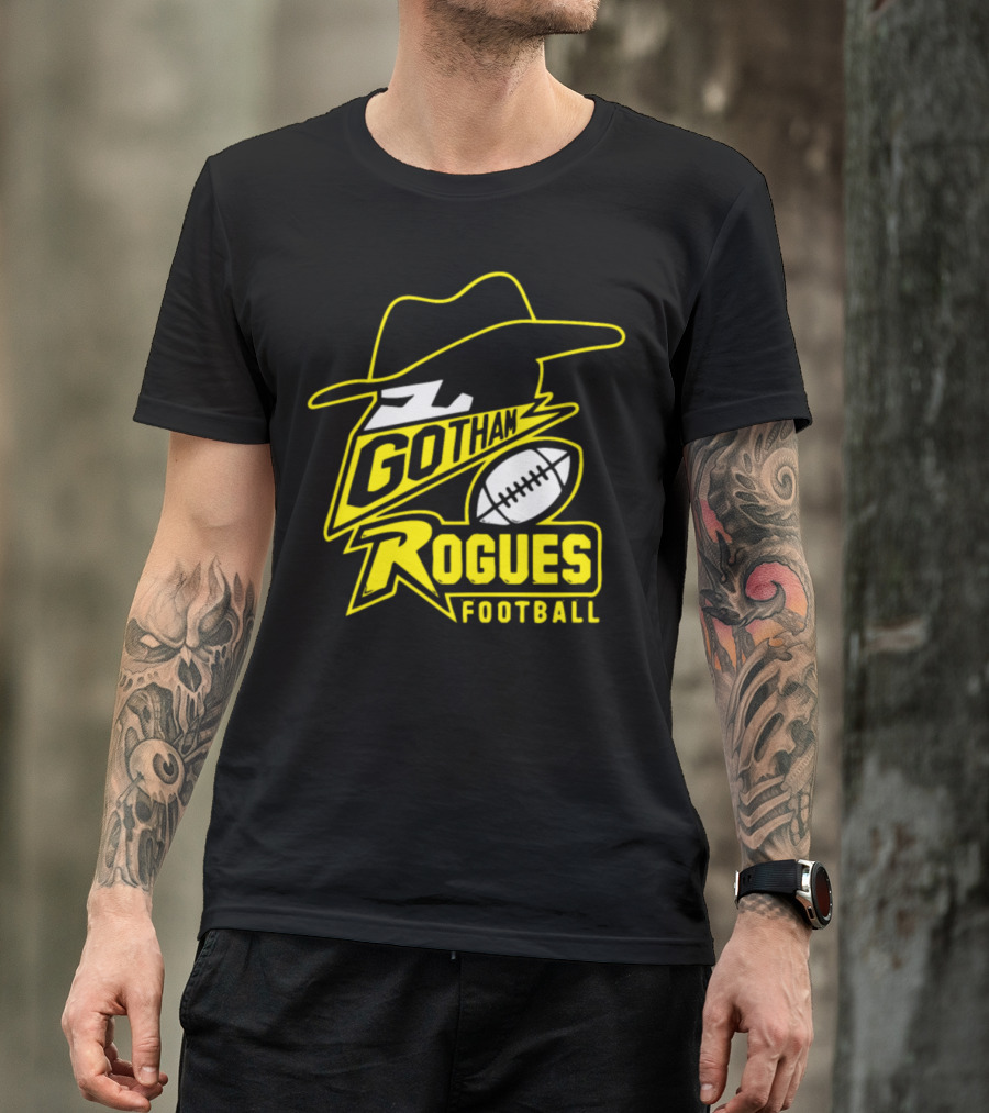 Gotham Rogues Football Cowboy Hat T-Shirt