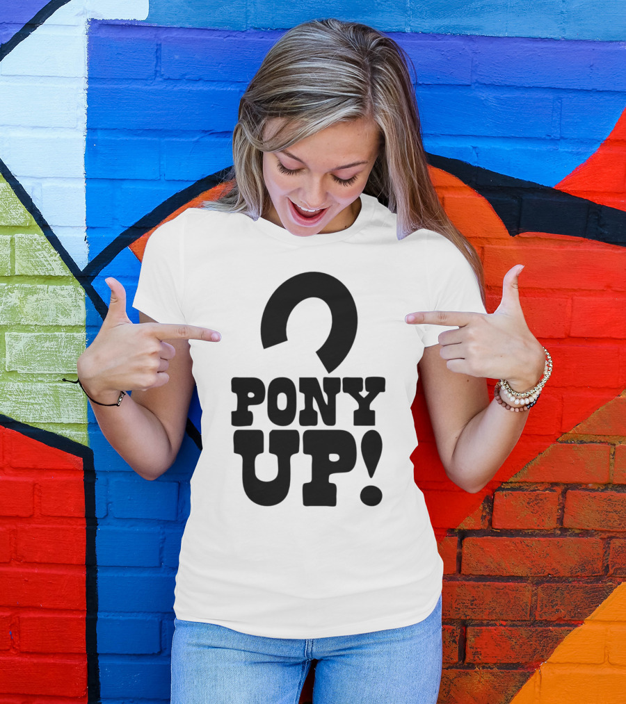 Pony Up With Horseshoe T-Shirt