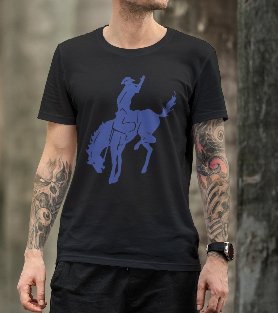 Rodeo Cowboy Horse Darr Bucking Bronco T-Shirt