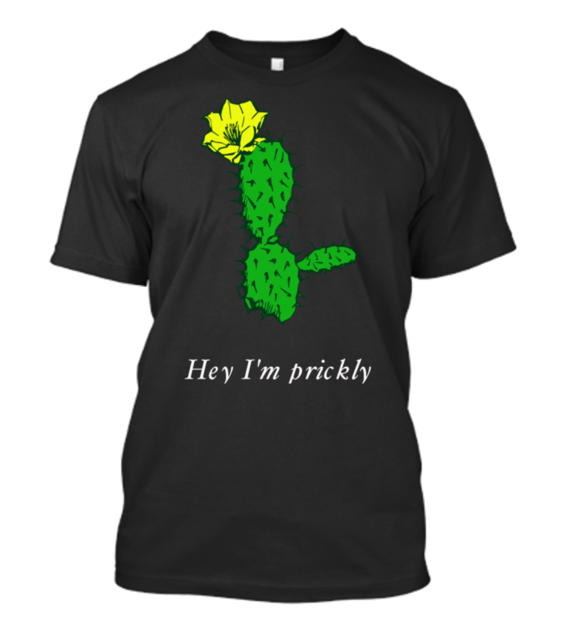Trending Funny Cactus Prickly Awgke Hey I'm Prickly T-Shirt