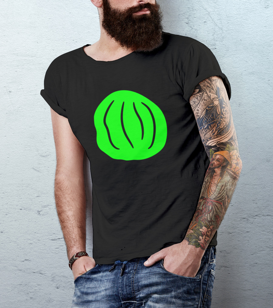 Action Ball Football Small Round Mini Sweet Green Cactus Ball T-Shirt