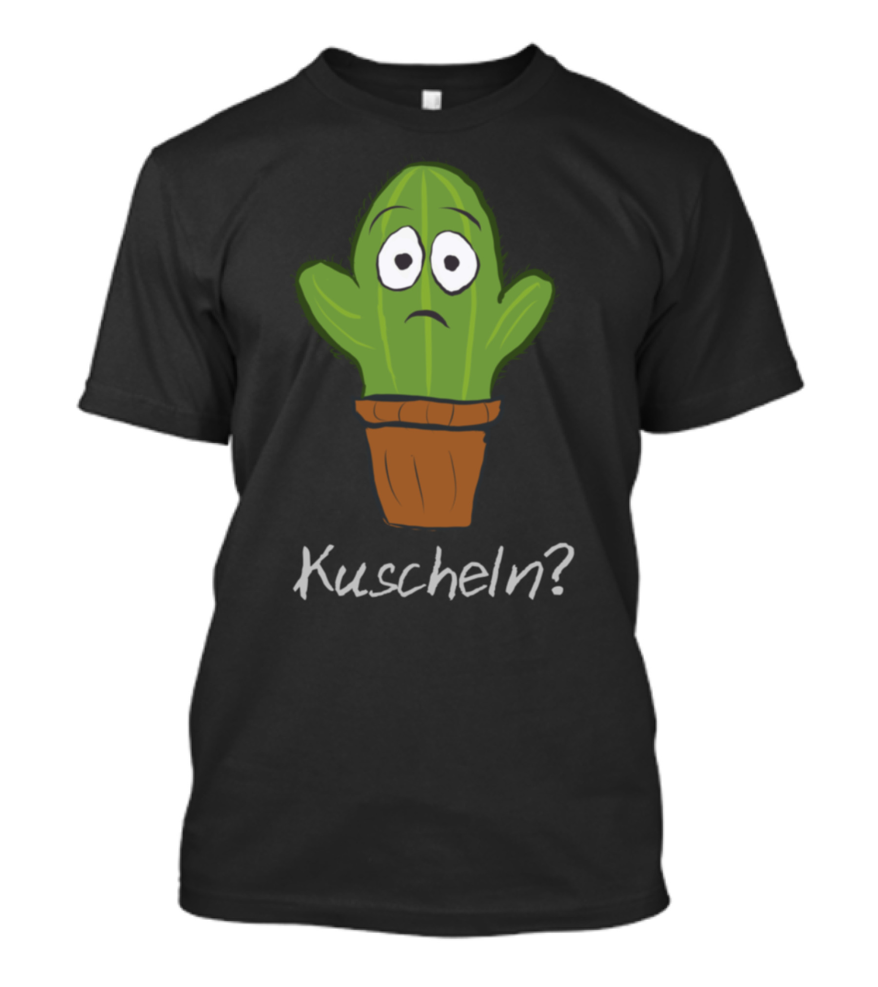 Cactus Kuscheln Cuddle Press Hug Silver T-Shirt