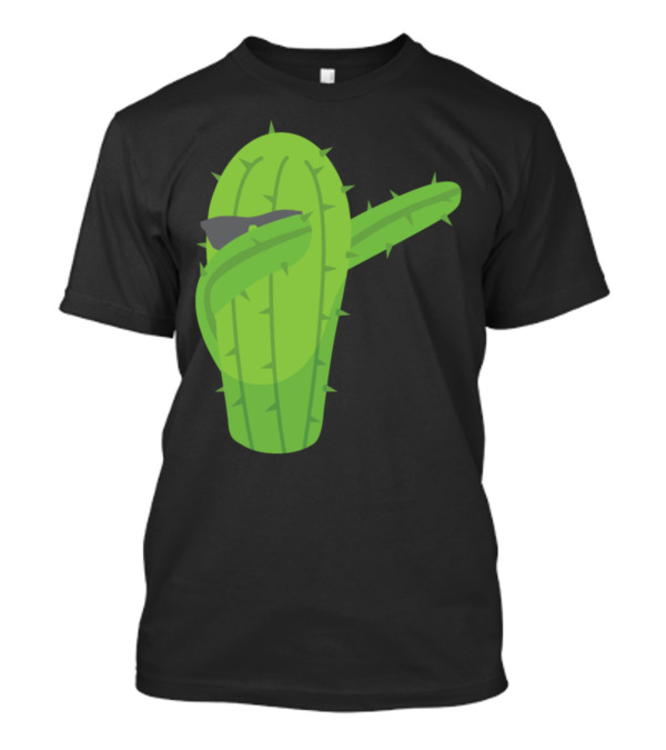 Dabbing Cactus With Sunglasses T-Shirt