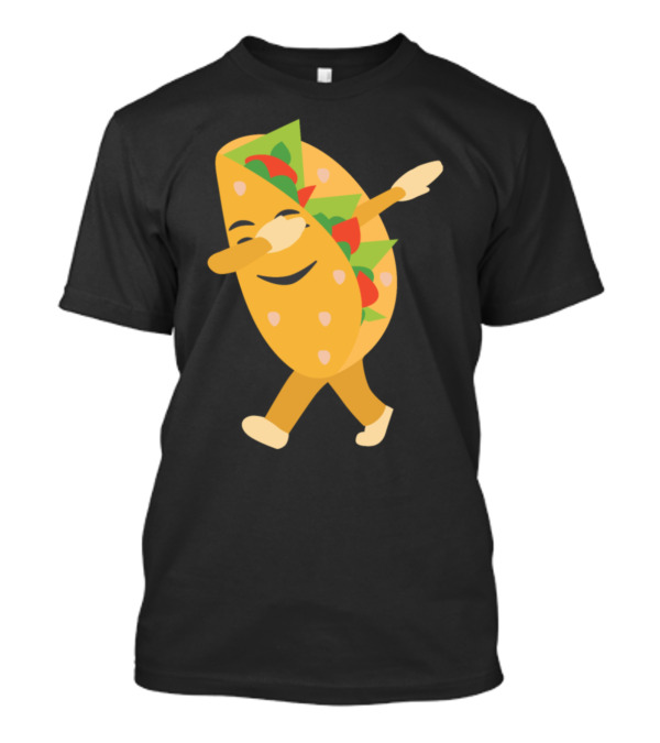 Dabbing Taco Funny Salsa Dance T-Shirt