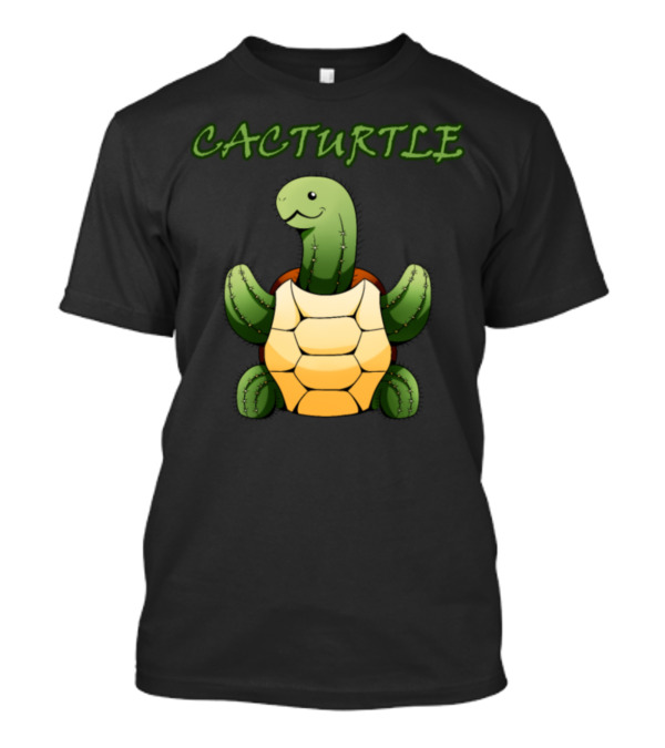 Cacturtle Funny Turtle Lover Cactus Turtle T-Shirt