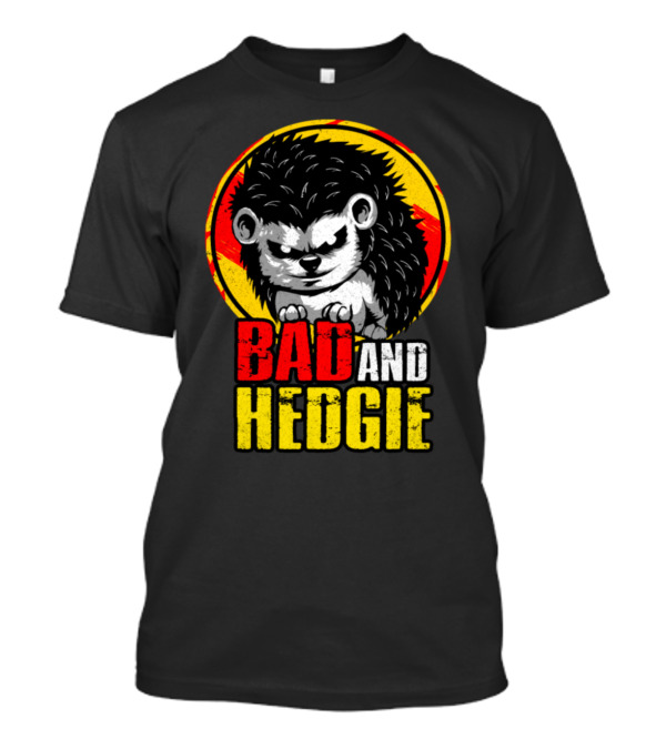 Bad And Hedgie Spiky Cuddle Rodent T-Shirt