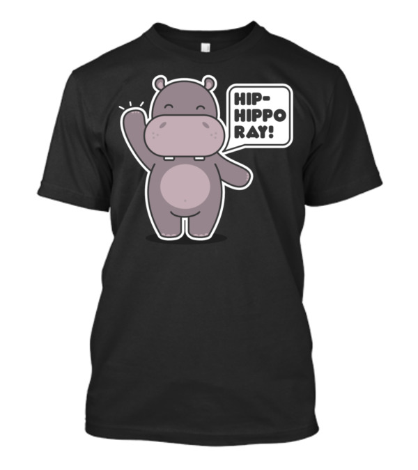 Hippo Zoo Cute Pets Animalsmpcik Hip-Hippo Ray T-Shirt