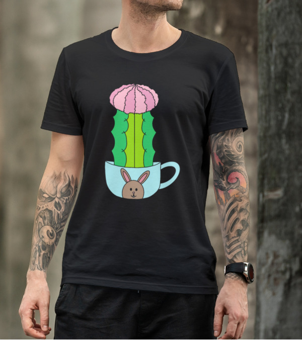 Hybrid Cactus Bunny Mug T-Shirt
