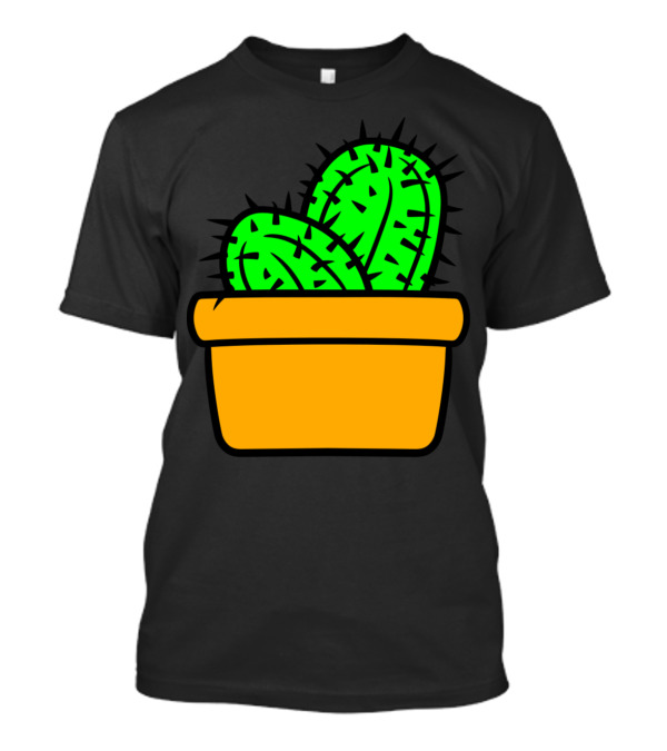 Kakten Small Cute Sweet Cactus Flower Pot Cup T-Shirt