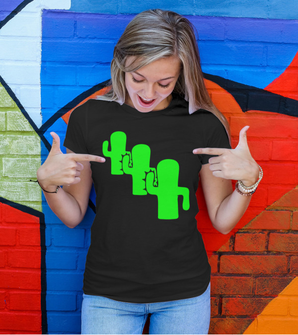Cool Cute Dancing Cactus T-Shirt
