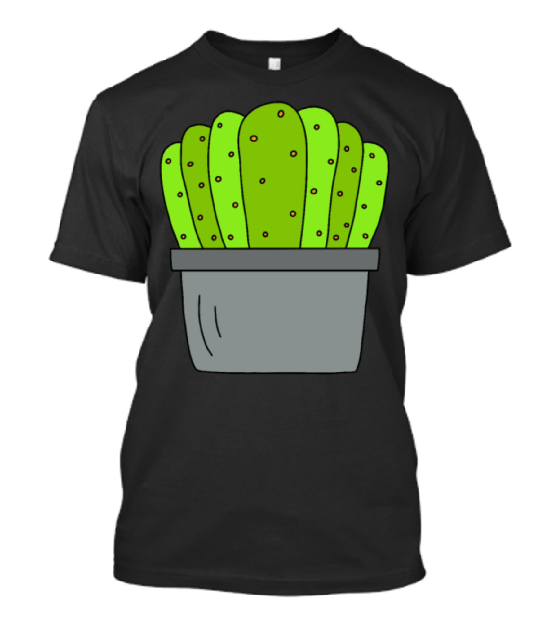 The Organized Group Of Cacti In A Pot T-Shirt