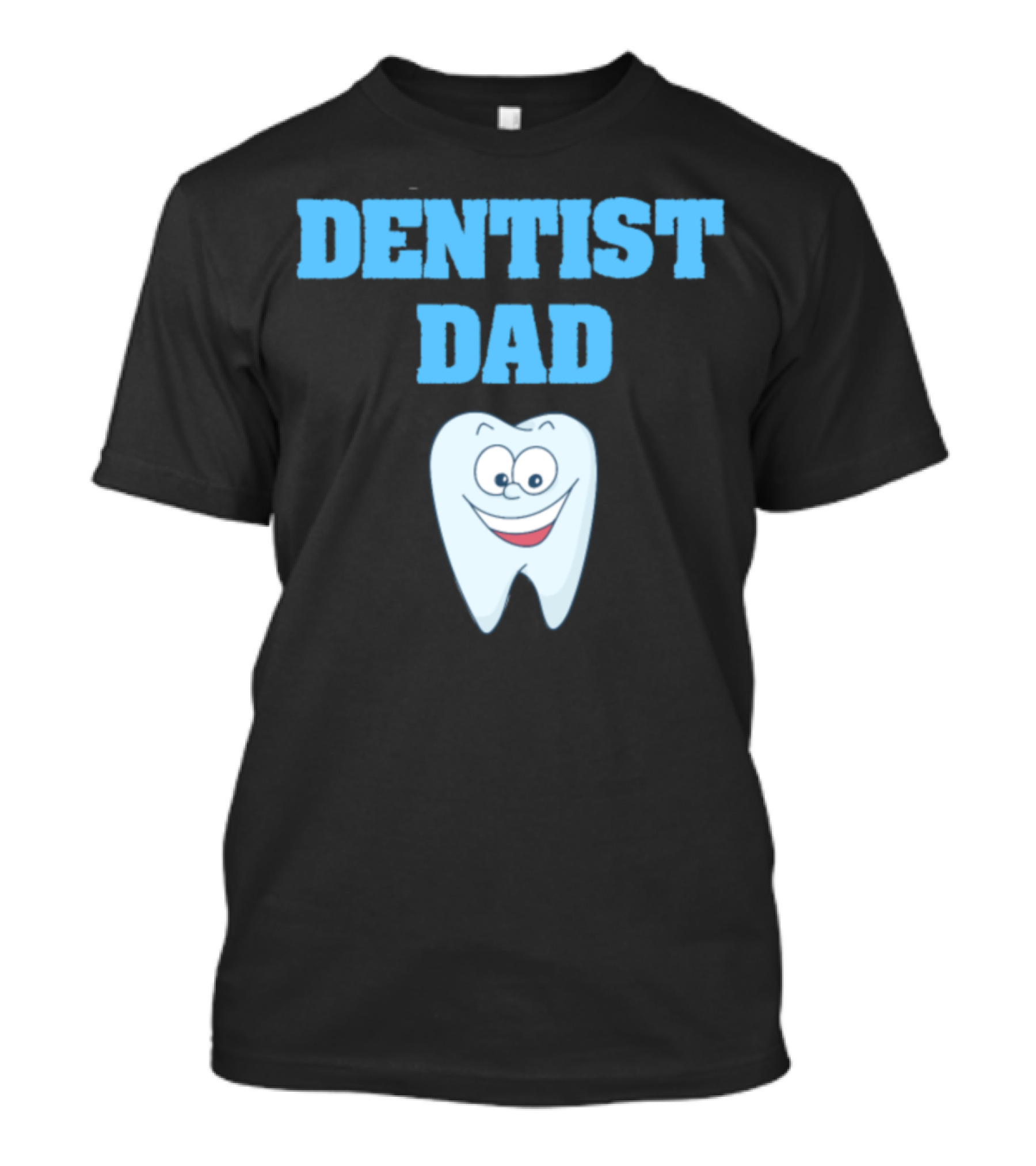 Dentist Dad Tooth Cartoon Papa Dentist T-Shirt