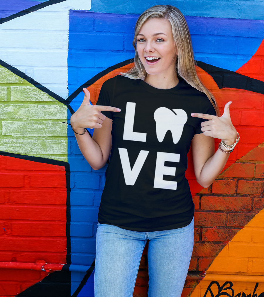 LOVE Tooth Dentist T-Shirt
