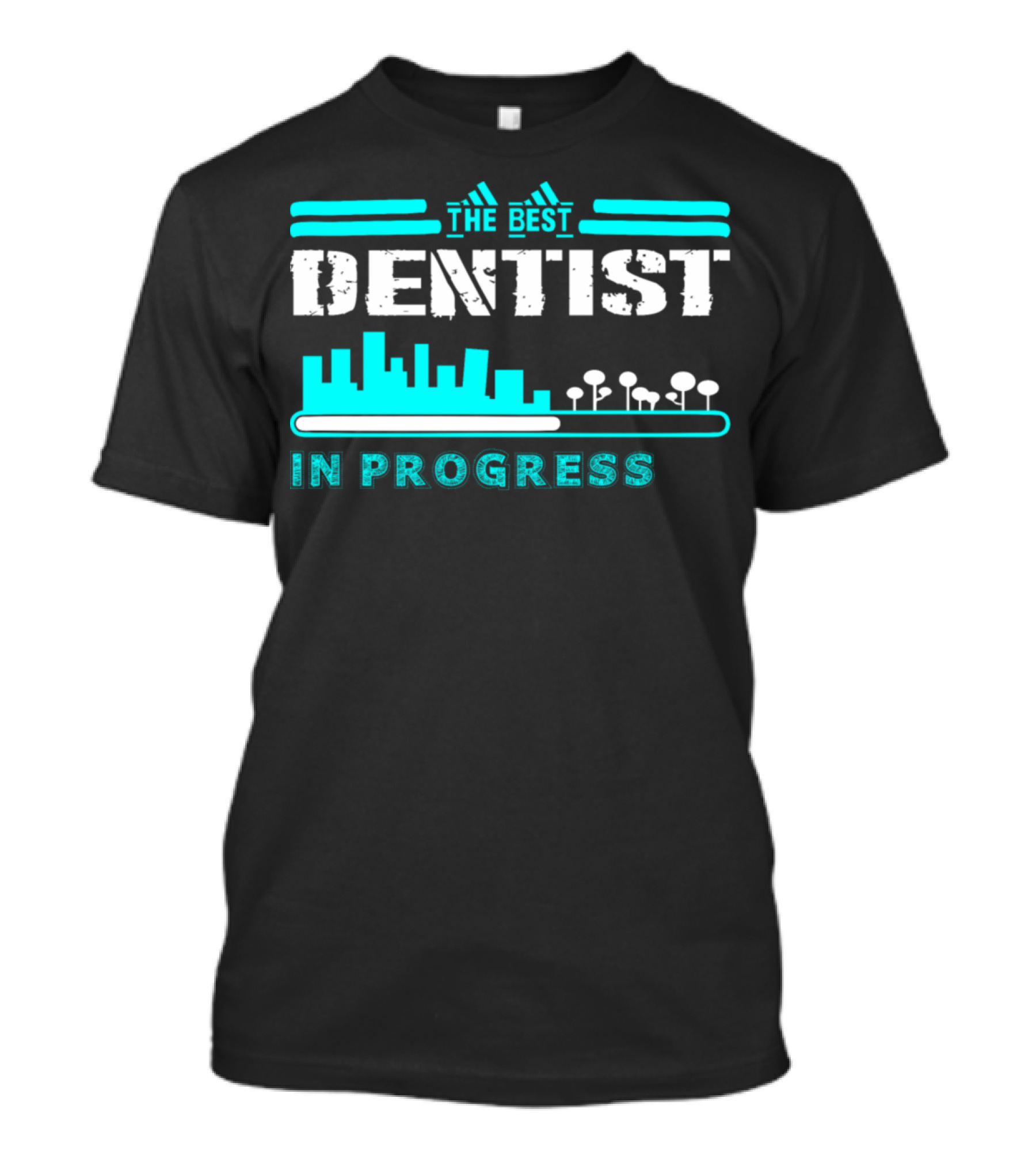 The Best Dentist In Progress City Skyline T-Shirt