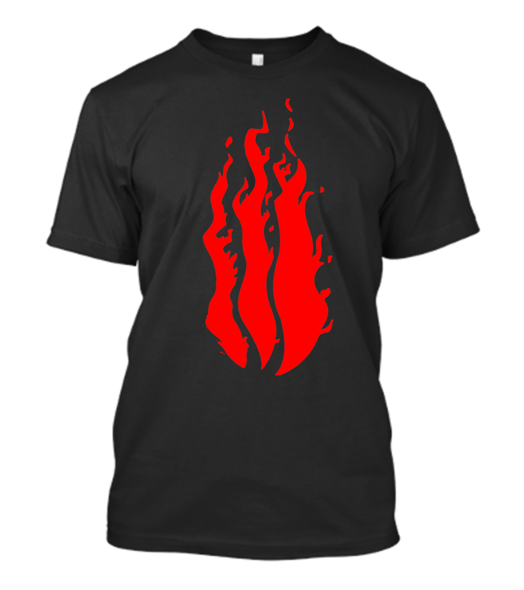 Preston Fire Red Flames T-Shirt