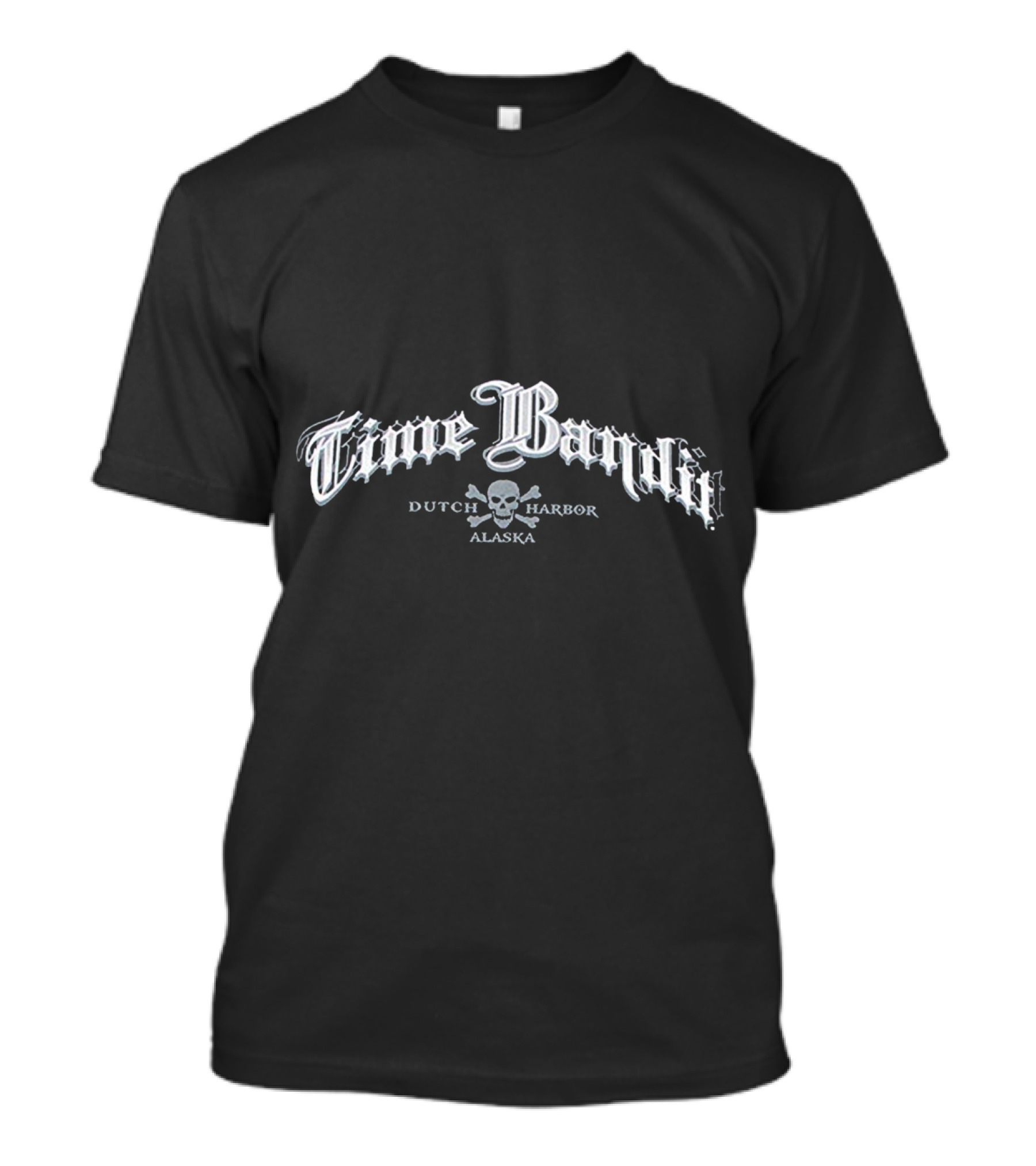 Time Bandit Dutch Harbor Alaska Skull T-Shirt