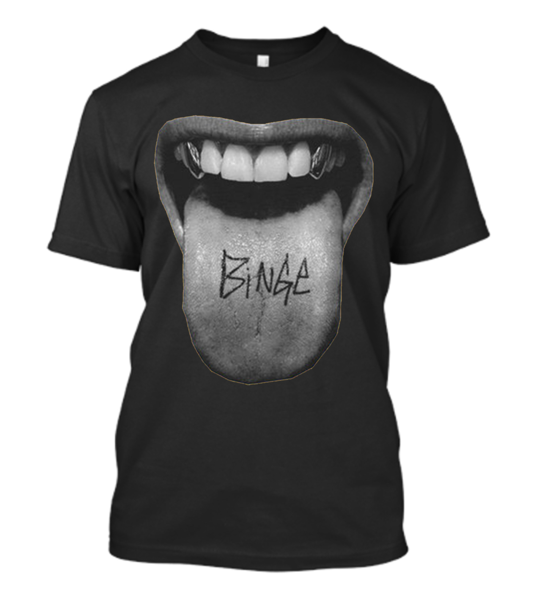 Machine Gun Kelly Binge Tongue High Quality T-Shirt