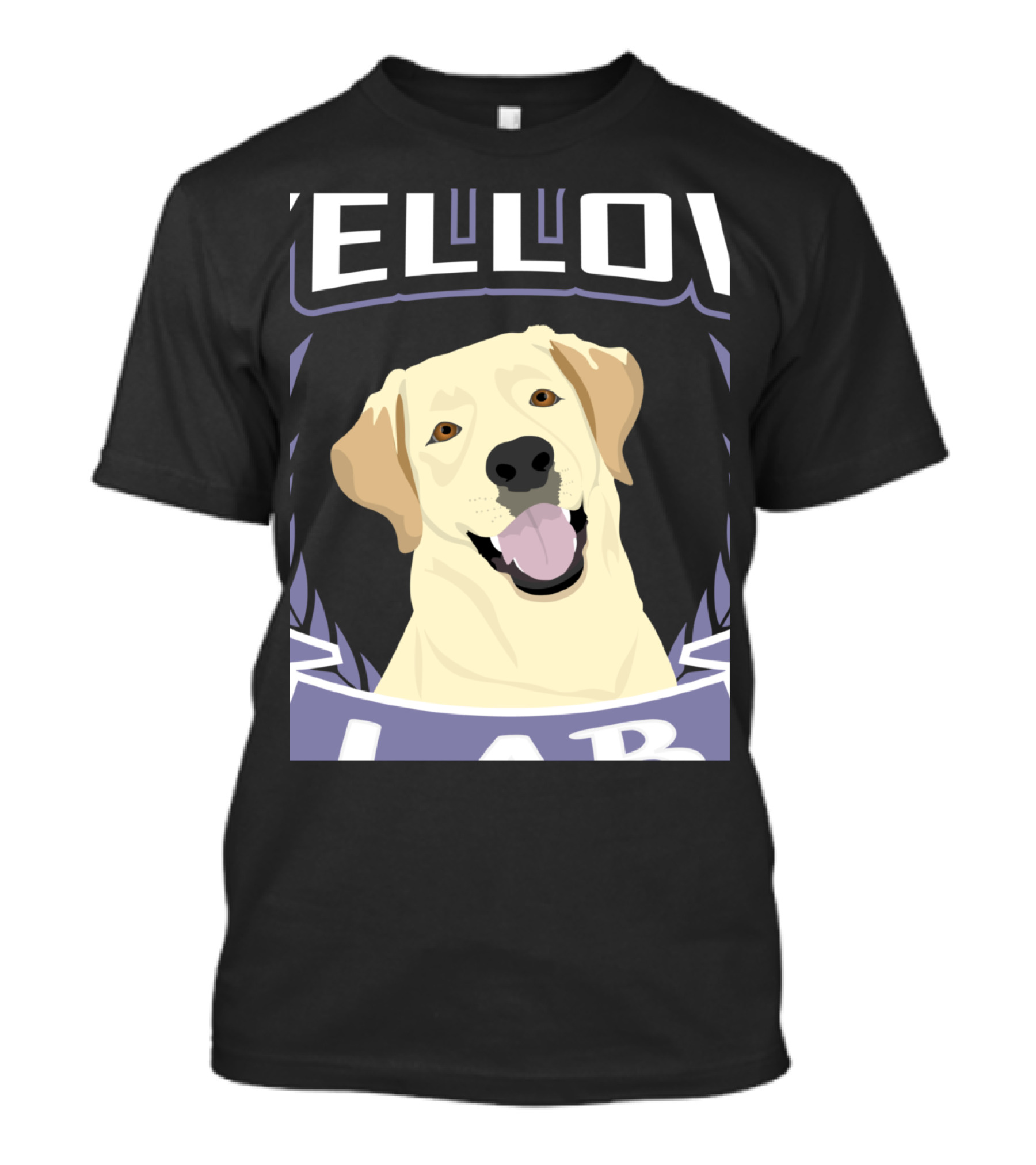 Yellow Lab Labrador Dog Funny Lab Retr T-Shirt