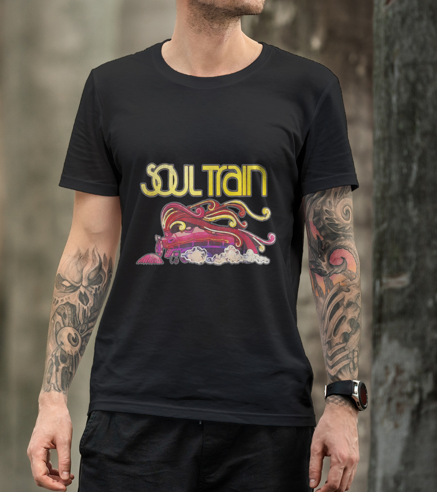 Soul Train Boogie Groovy Vibes Retro T-Shirt