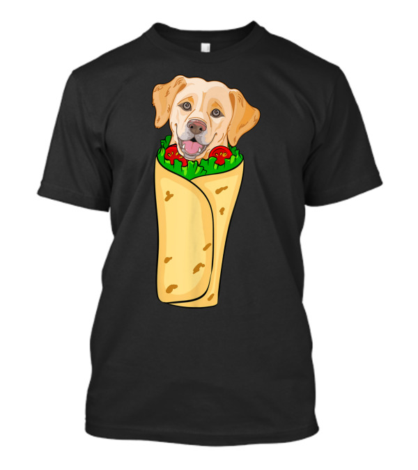Labrador Retriever Burrito Cinco De Mayo T-Shirt