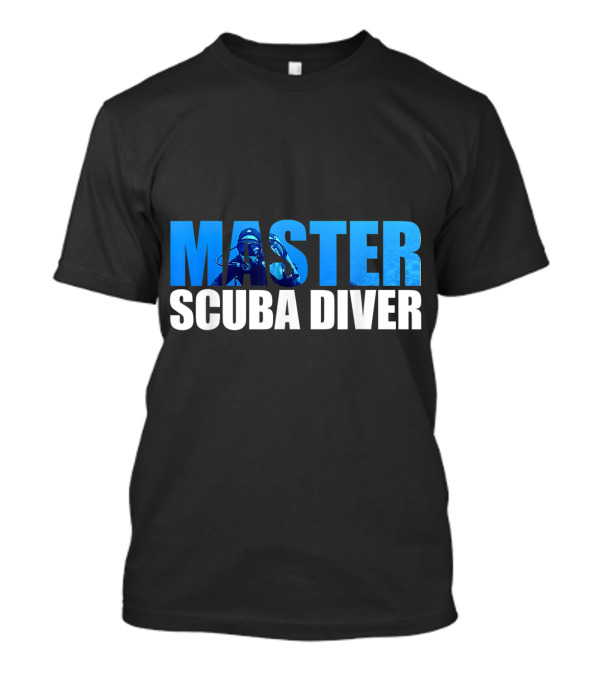 Master Scuba Diver Enthusiast Dive Addicts T-Shirt